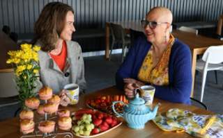 Cancer patient interview